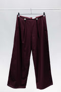 PANTA ANAFI tela cotone bordeaux