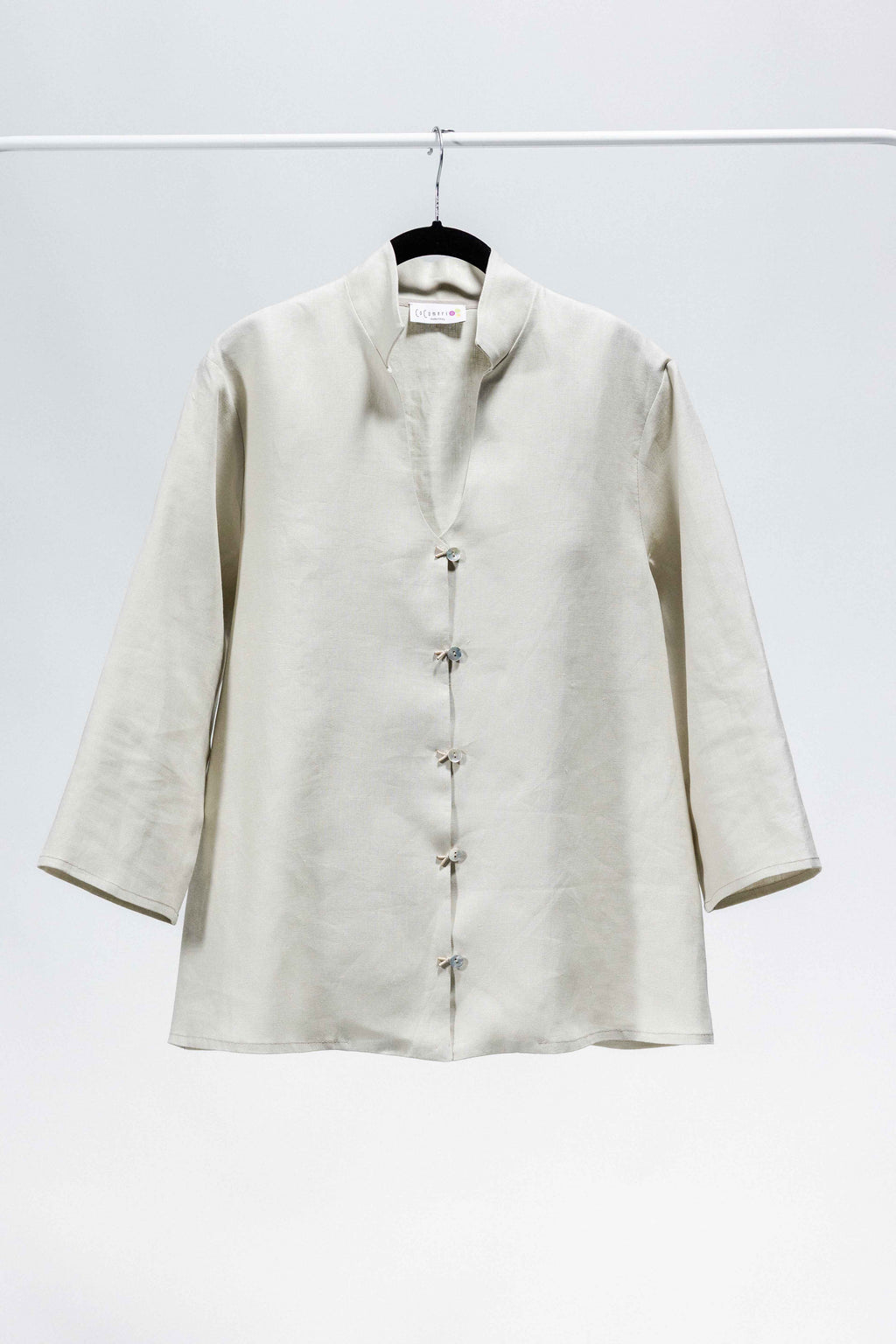 CAMICIA COREA lino corda
