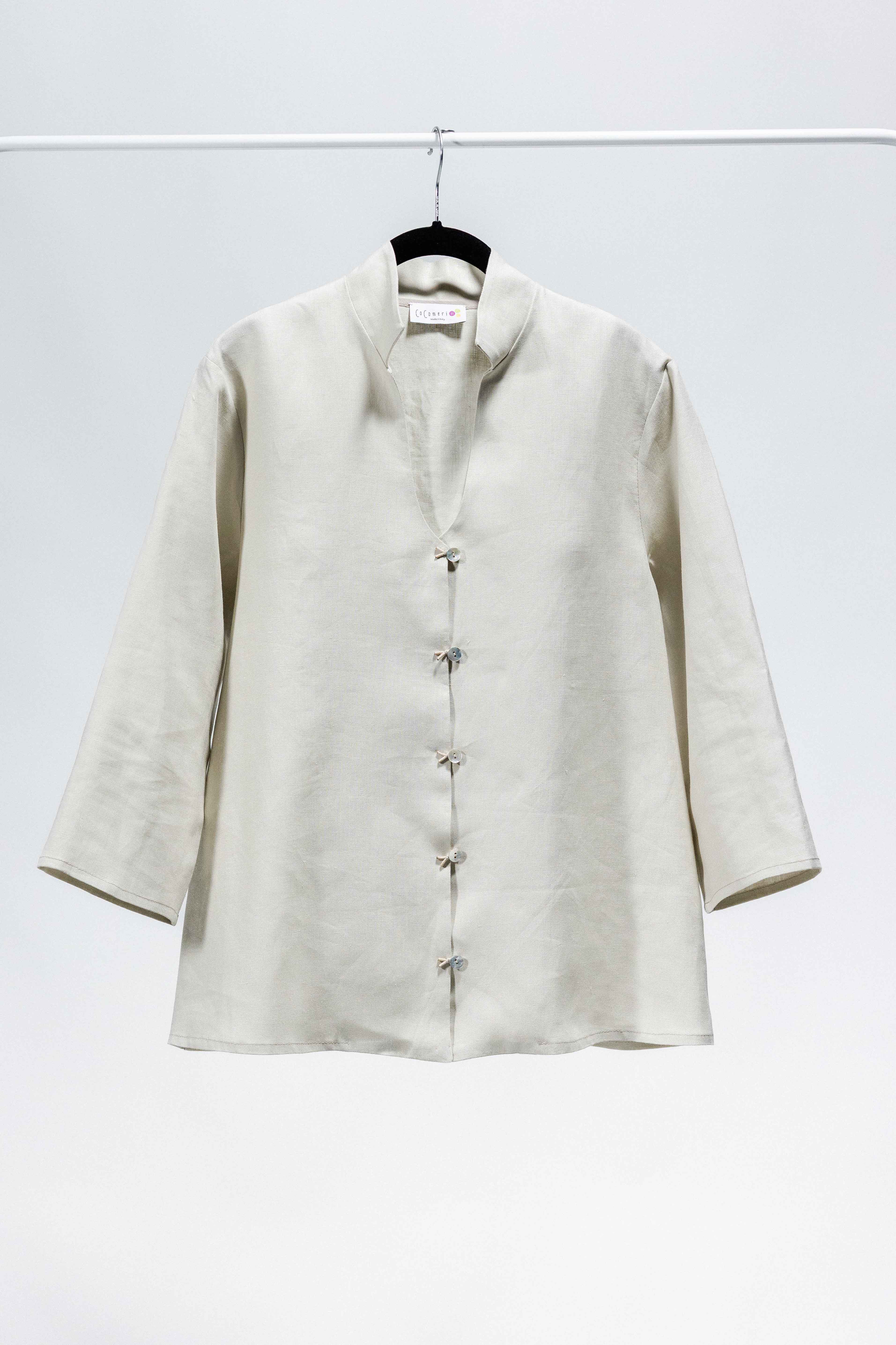 CAMICIA COREA lino corda