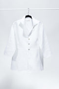 CAMICIA POSITANO Lino bianco