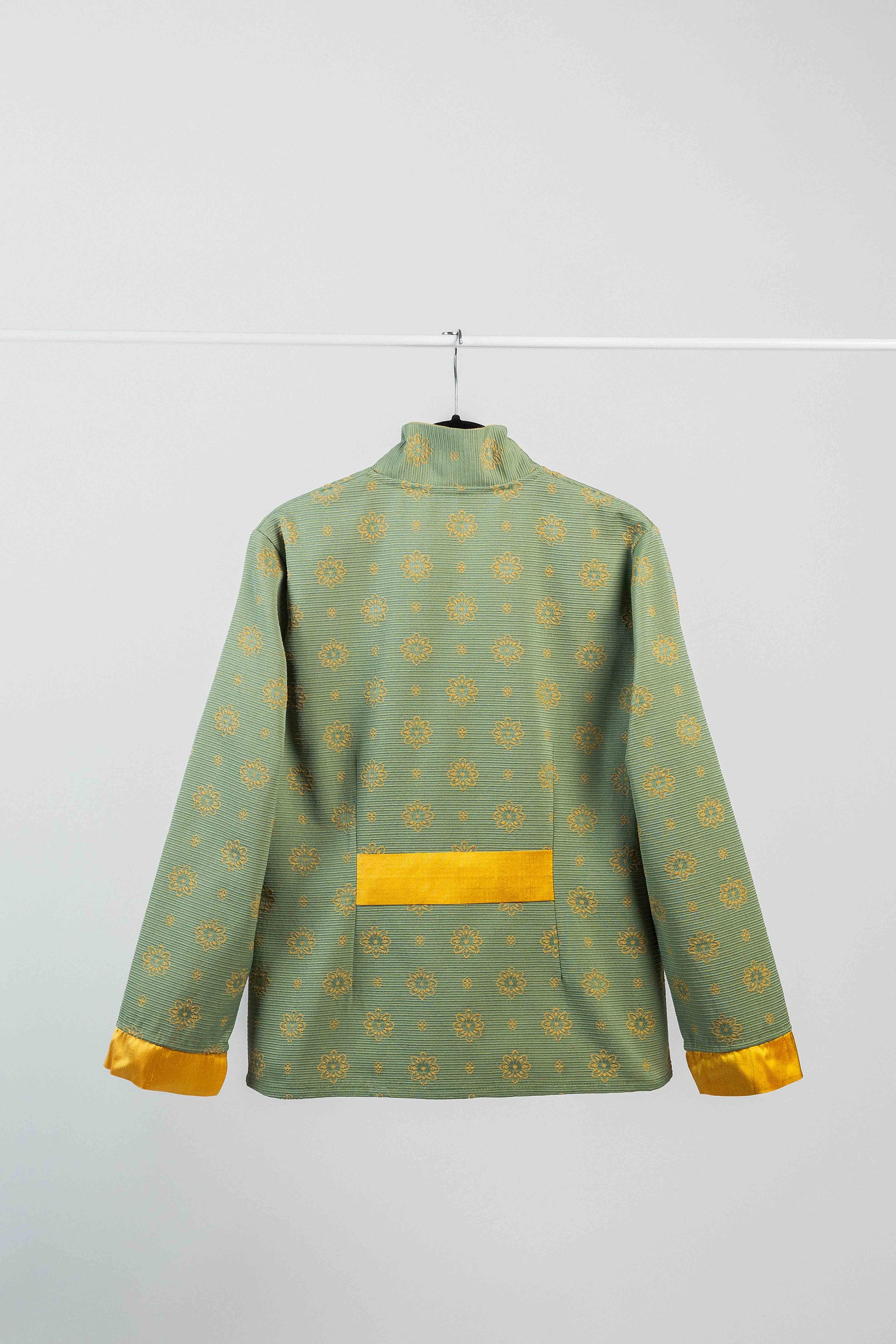 GIACCA LOLA tessuto d'arredamento verde chiaro