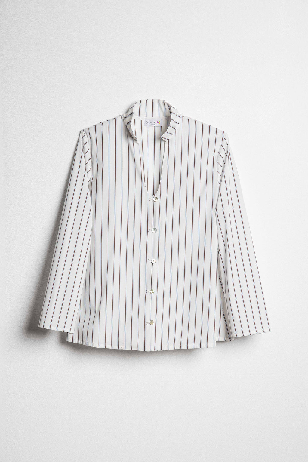 CAMICIA COREA popeline rigato