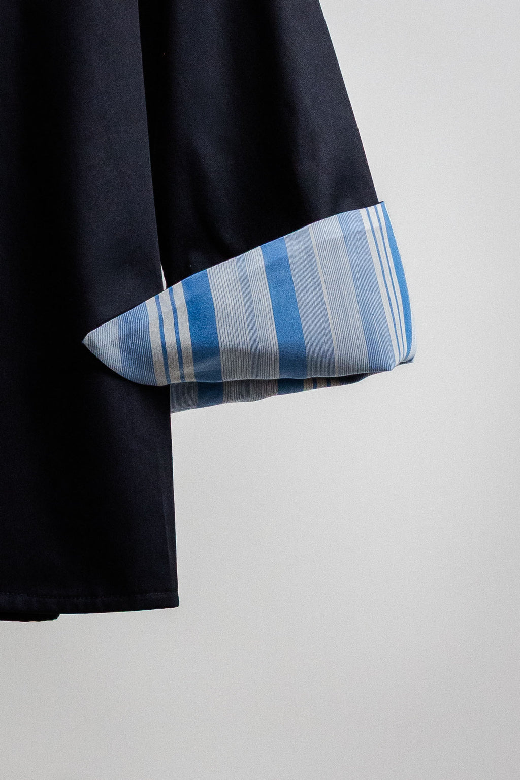 CAMICIA MARILLI blu notte inserto azzurro