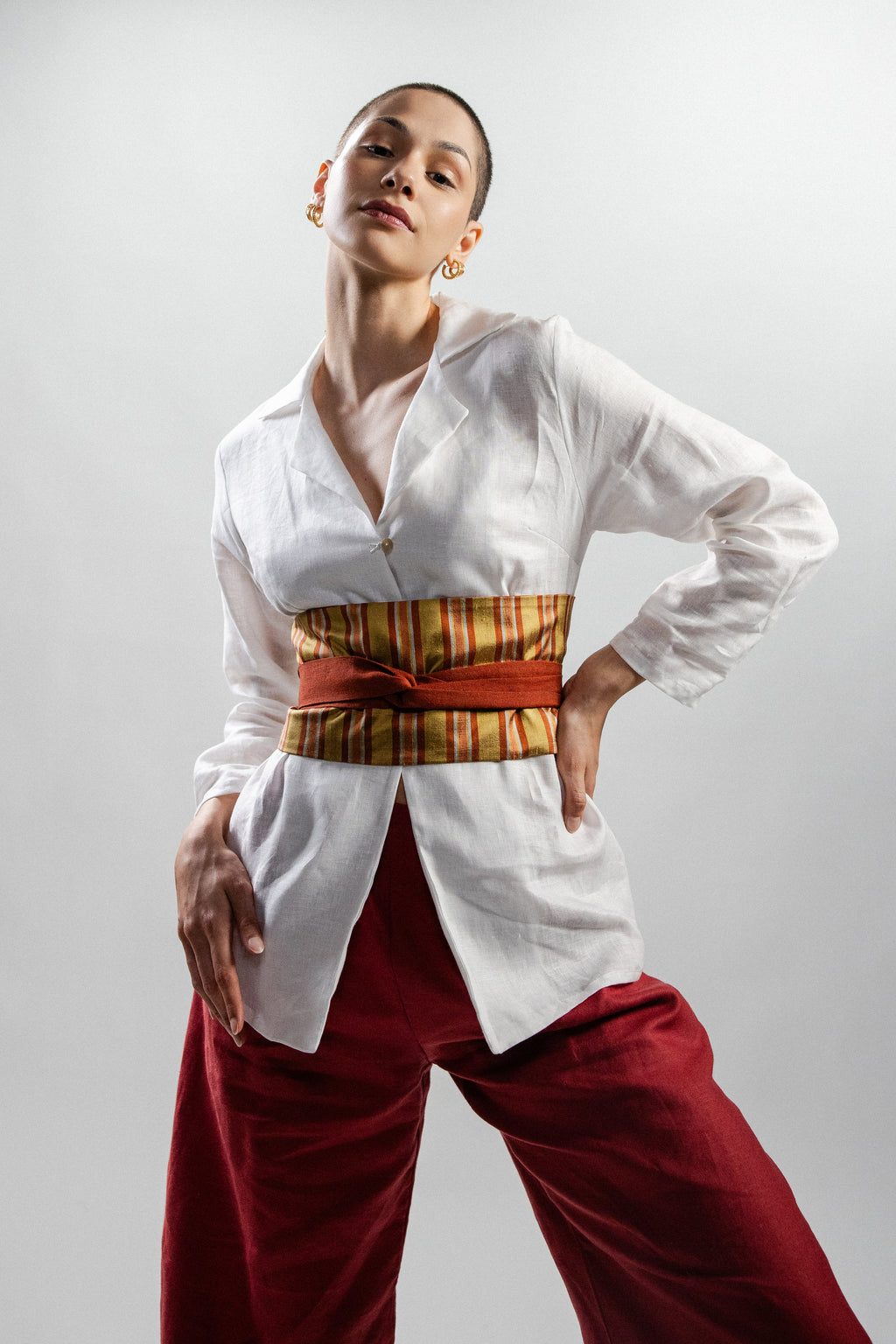 CAMICIA POSITANO Lino corda