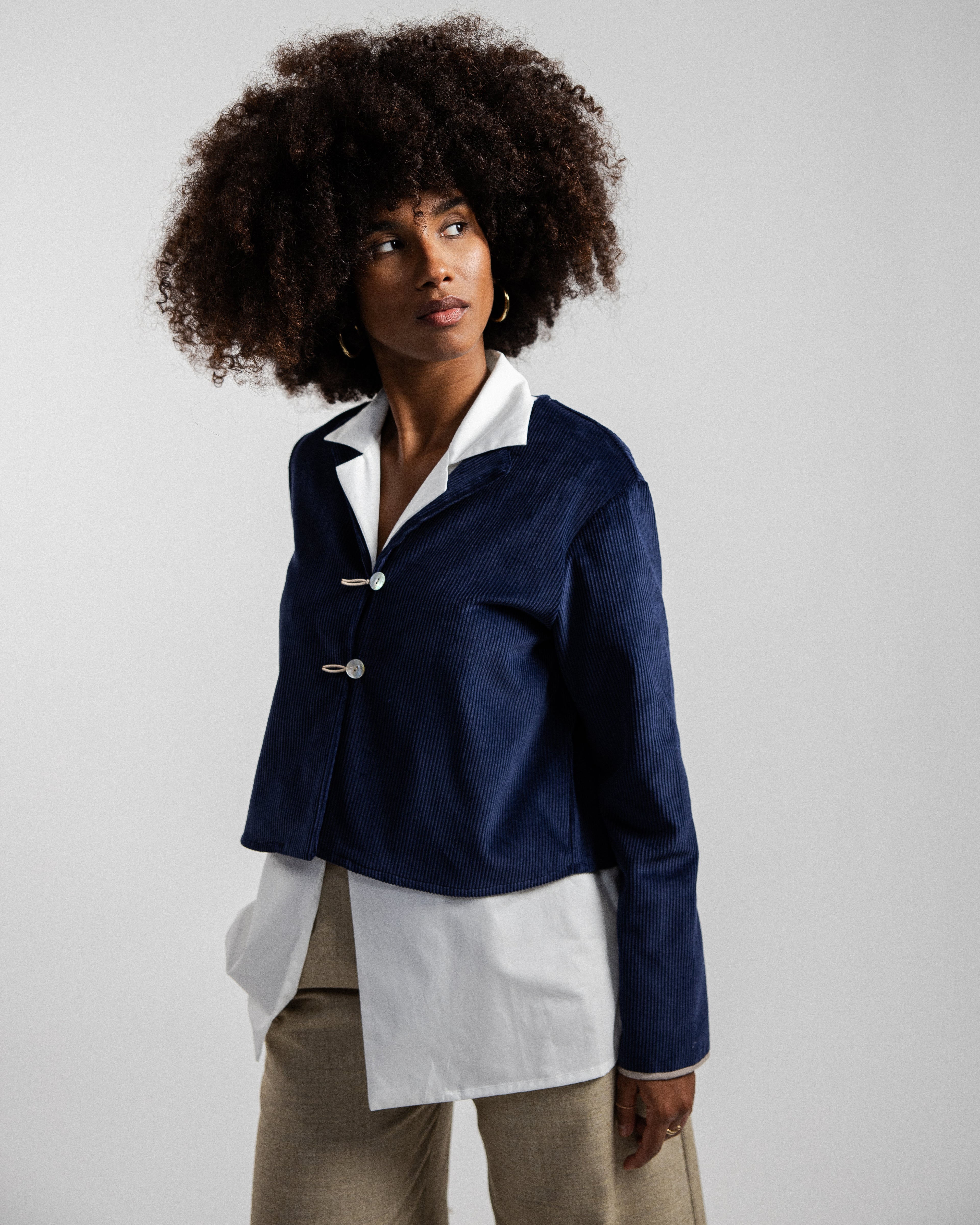 GIACCA MANGO lana grigia