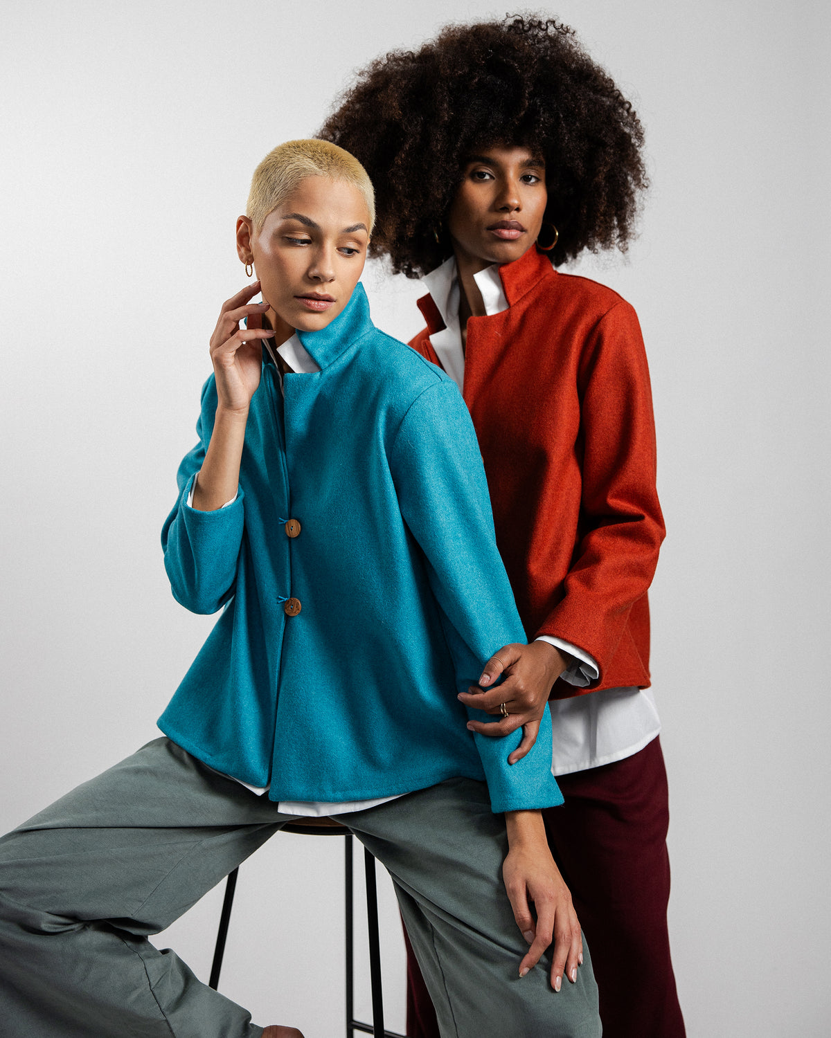 CARDIGAN RAFANO lana zucca