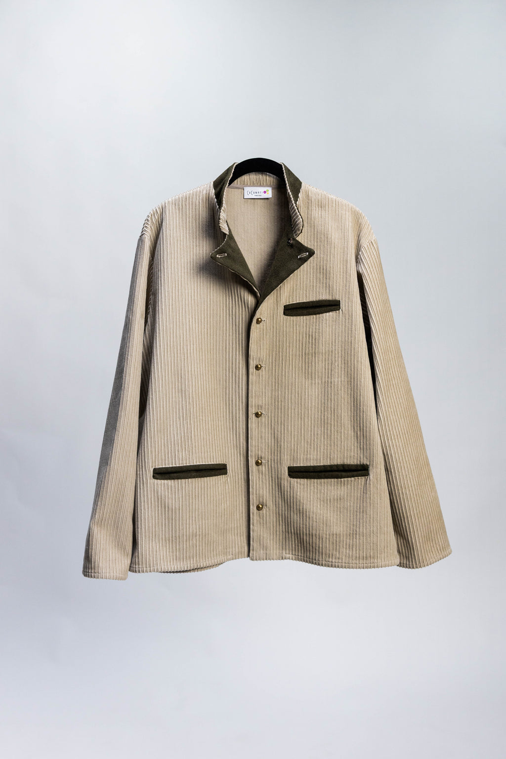 GIACCA BOSTON velluto sabbia