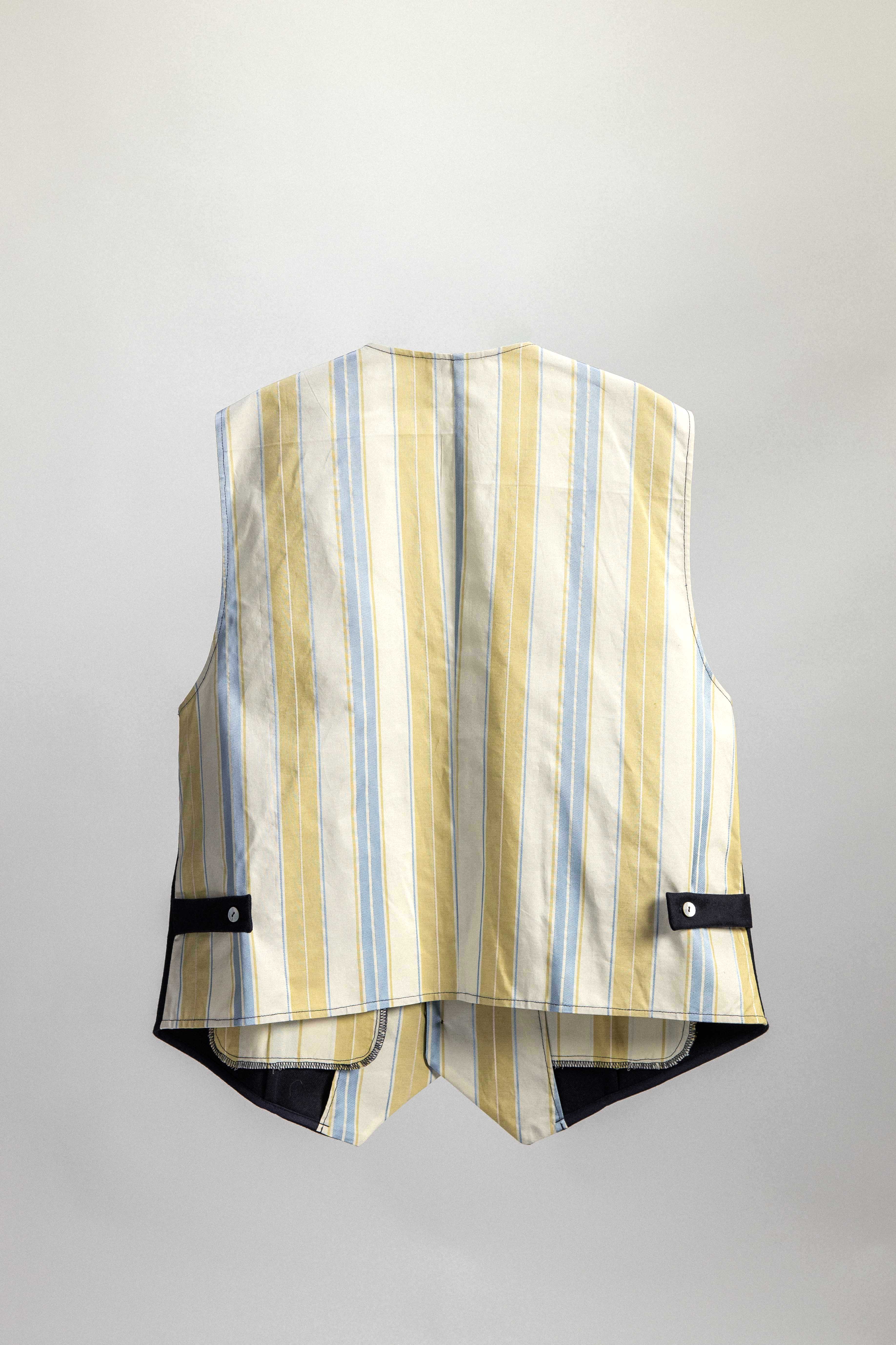 GILET CEDRO lana e seta-cotone