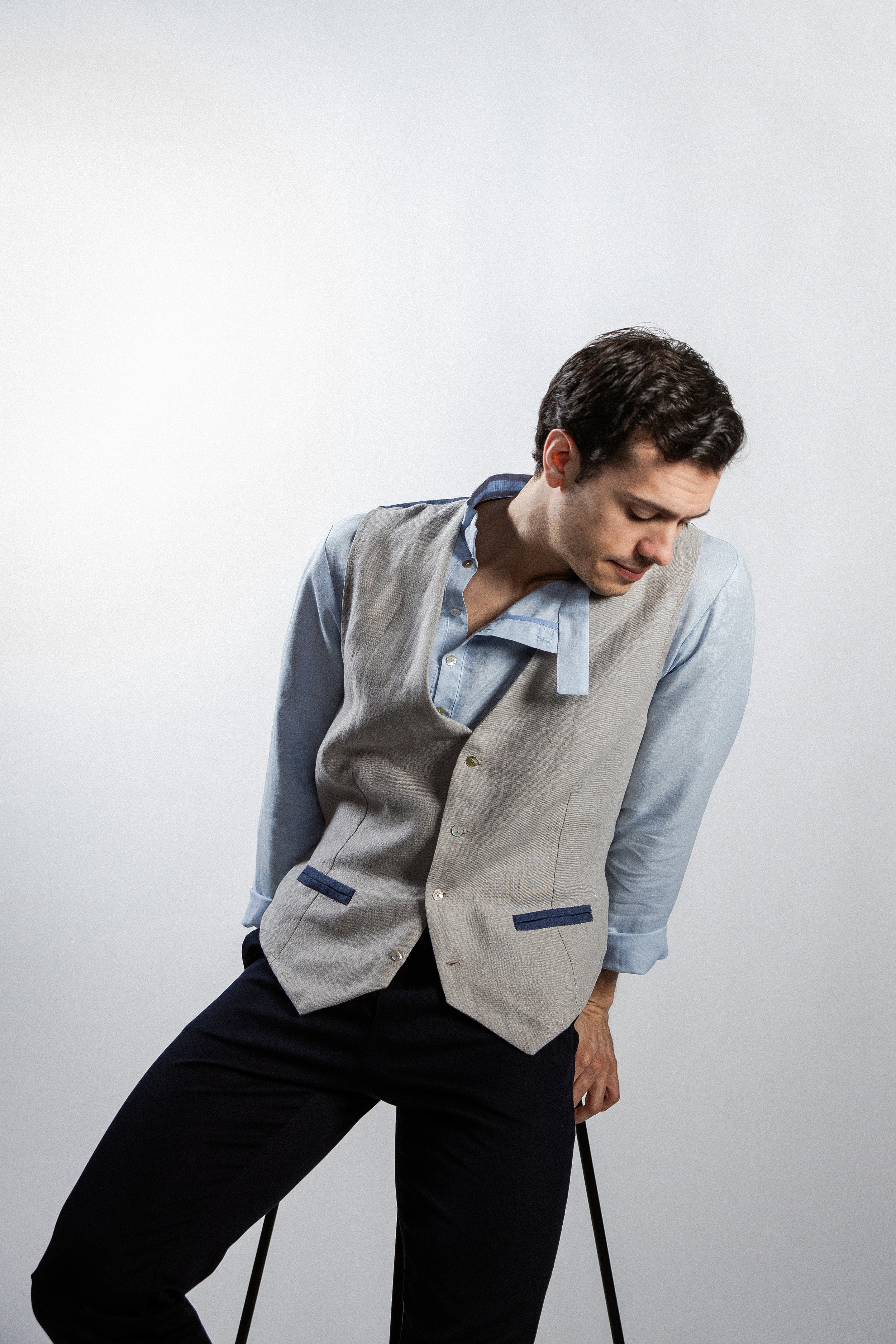 GILET CEDRO fustagno e vellutino