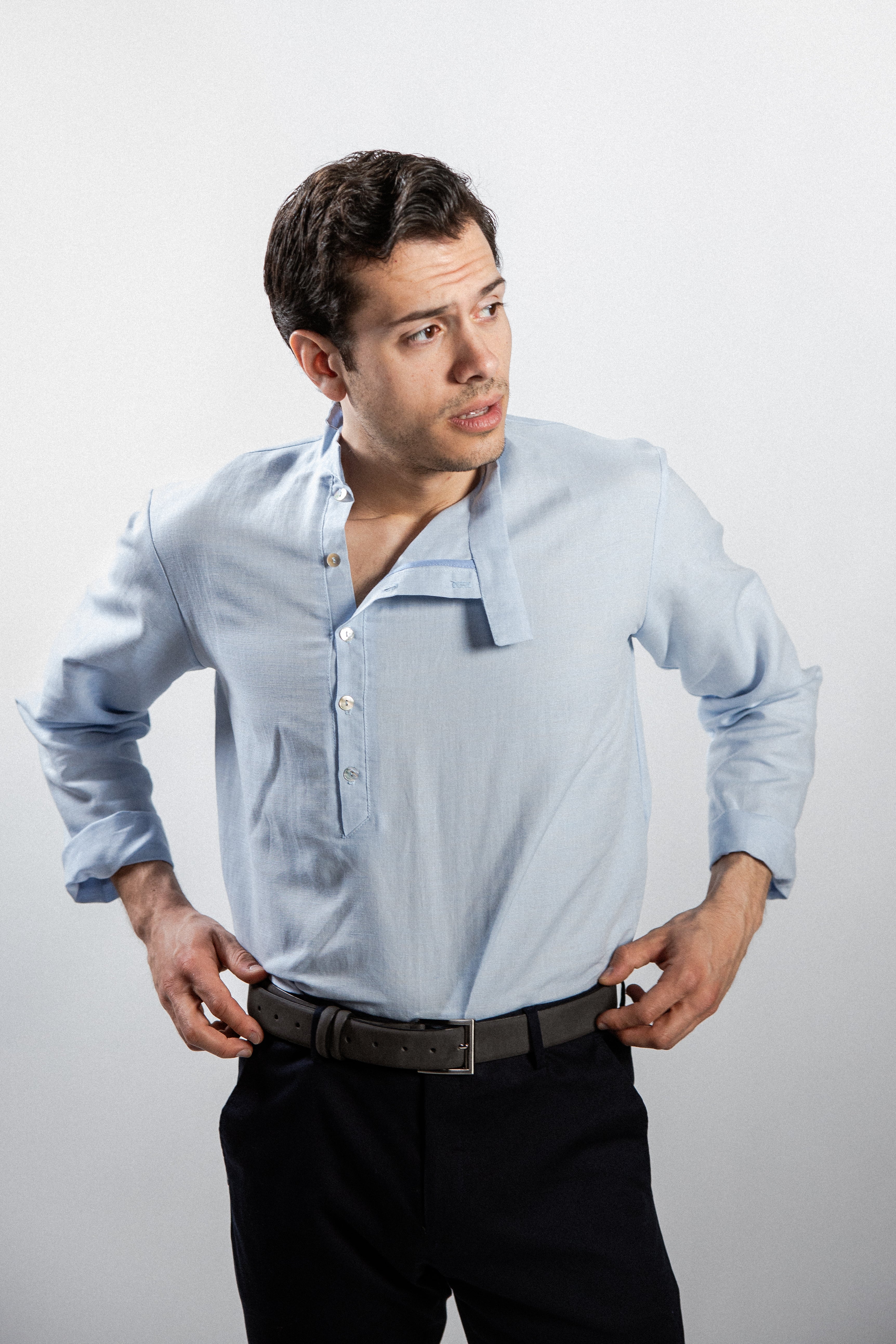 CAMICIA THAR Oxford bianco