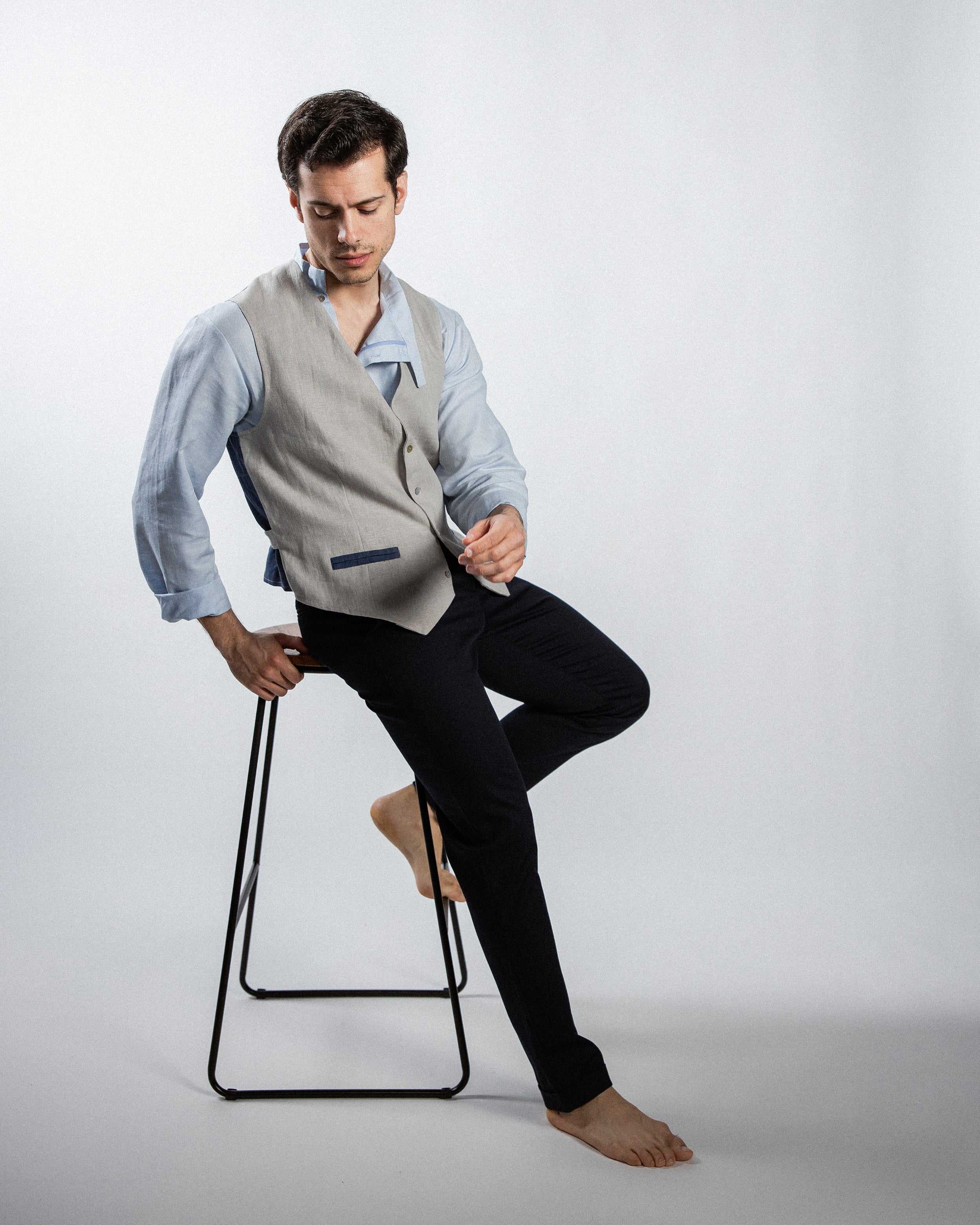 GILET CEDRO fustagno e vellutino